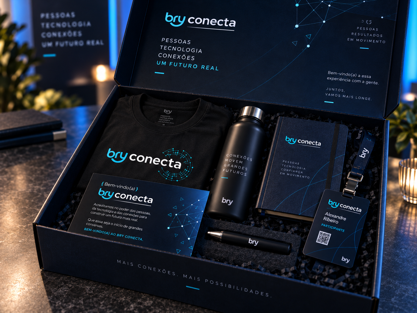 Bry Conecta — aplicação em grande escala